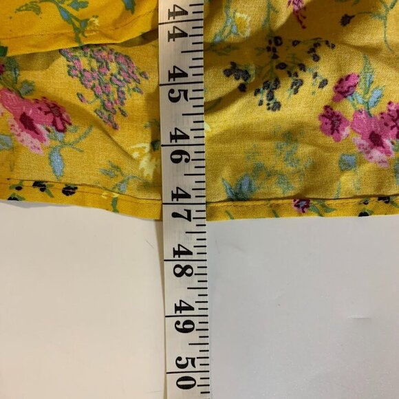 Tuesday Women's Floral Deep‎ V Neck Long Drape Sleeve Pullover Caftan One Size - Picture 11 of 11